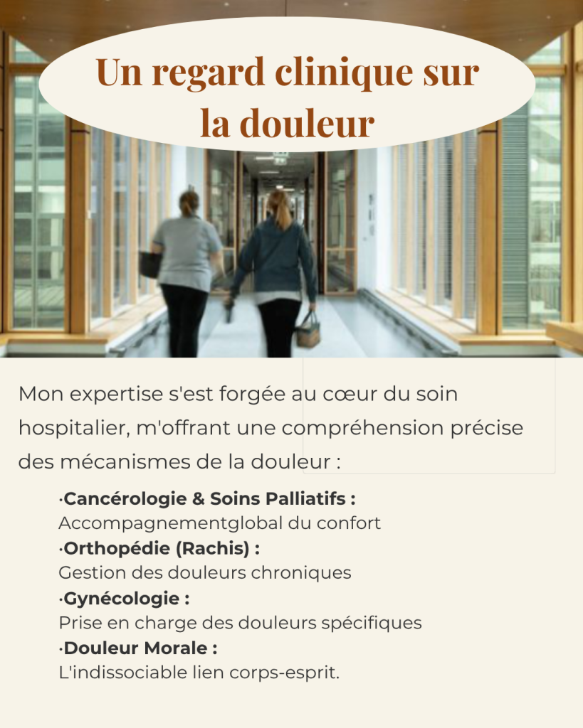 Diplôme d'État d'infirmière et expérience médicale de la praticienne